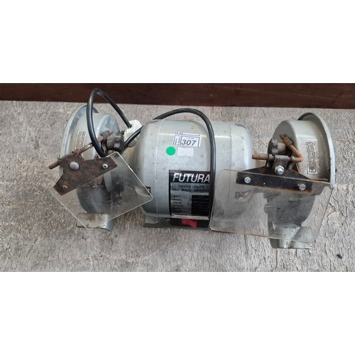 307 - Futara heavy duty bench grinder (working)