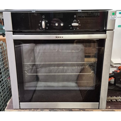 327 - Neff 'slide and hide' oven (working)