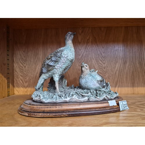 325 - Capodimonte, Giuseppe Armani hazel grouse study