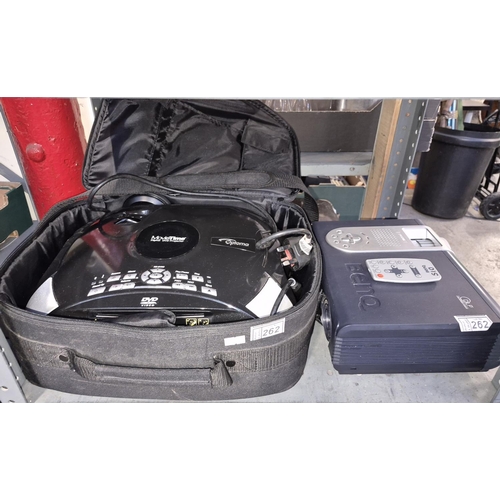 262 - Optoma MovieTime projector and BenQ projector