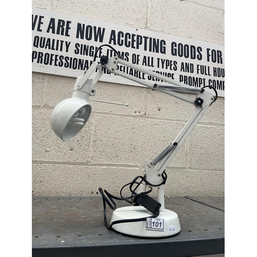 101 - Retro 'anglepoise' style lamp