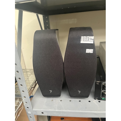 214 - Focal XS Book speaker system