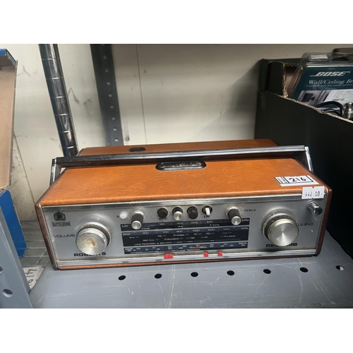 216 - Vintage Roberts Radio (R606-MB)
