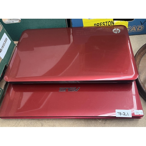 721 - HP Pavillion G6 and Asus Altec laptops (undamaged, untested)