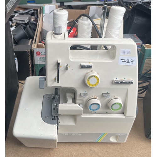 729 - Toyota SL 1 Series overlocker