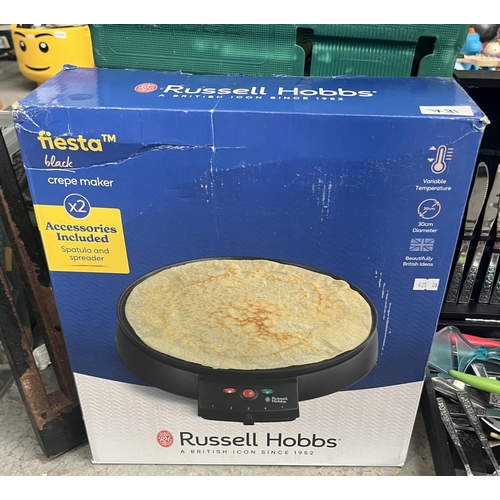 731 - New Russell Hobbs crepe maker