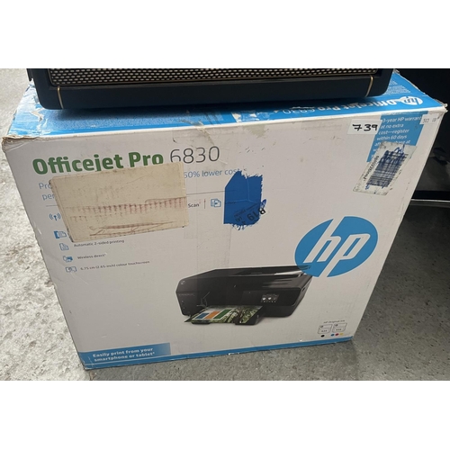 739 - HP OfficeJet Pro 6830 printer