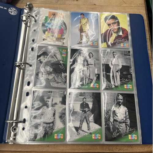 754 - The Elvis Platinum collection, collectors cards