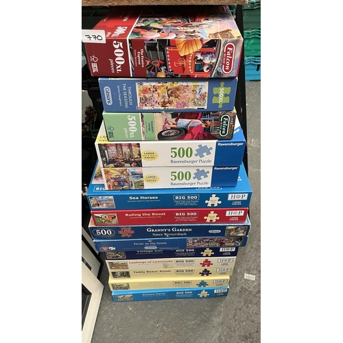 770 - 14 Jigsaws (complete)