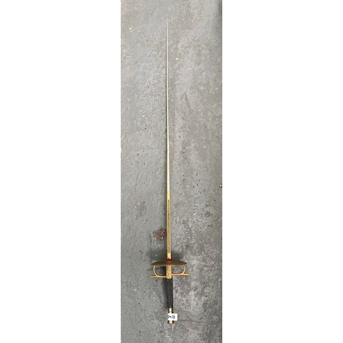 840 - Pair of rapier style fencing foils
