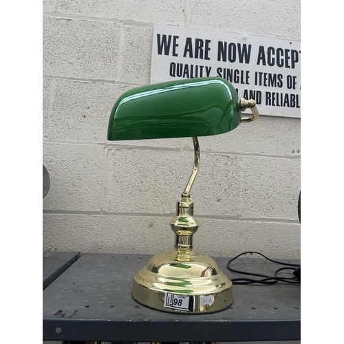 98 - Banker's desk lamp