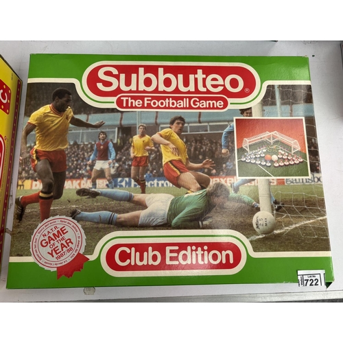 1980's Subbuteo Club Edition