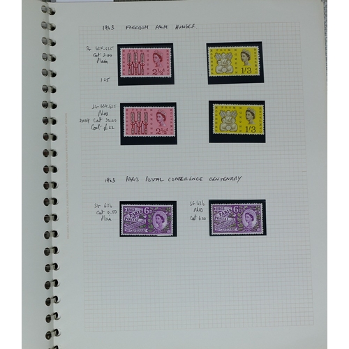 1 - Misc. Lots & Collections GREAT BRITAIN Q.V. to Q.E.II (1970) mint (1954 onwards) & used Commem. & De... 