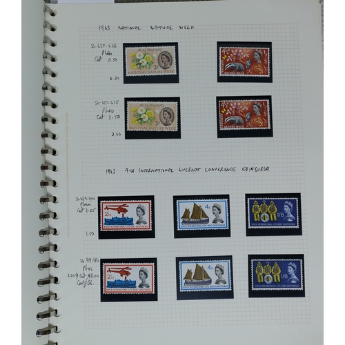 1 - Misc. Lots & Collections GREAT BRITAIN Q.V. to Q.E.II (1970) mint (1954 onwards) & used Commem. & De... 