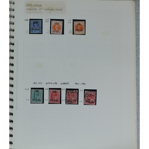 1 - Misc. Lots & Collections GREAT BRITAIN Q.V. to Q.E.II (1970) mint (1954 onwards) & used Commem. & De... 