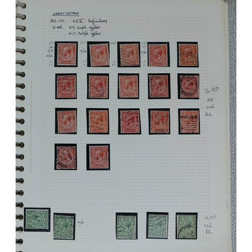 1 - Misc. Lots & Collections GREAT BRITAIN Q.V. to Q.E.II (1970) mint (1954 onwards) & used Commem. & De... 
