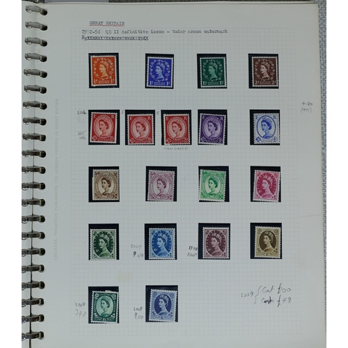 1 - Misc. Lots & Collections GREAT BRITAIN Q.V. to Q.E.II (1970) mint (1954 onwards) & used Commem. & De... 