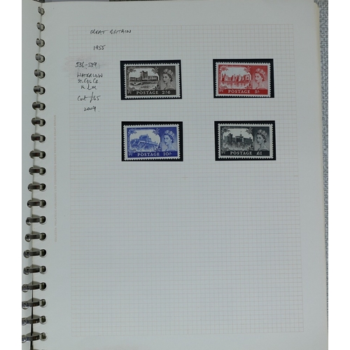 1 - Misc. Lots & Collections GREAT BRITAIN Q.V. to Q.E.II (1970) mint (1954 onwards) & used Commem. & De... 