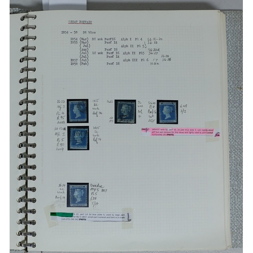 1 - Misc. Lots & Collections GREAT BRITAIN Q.V. to Q.E.II (1970) mint (1954 onwards) & used Commem. & De... 