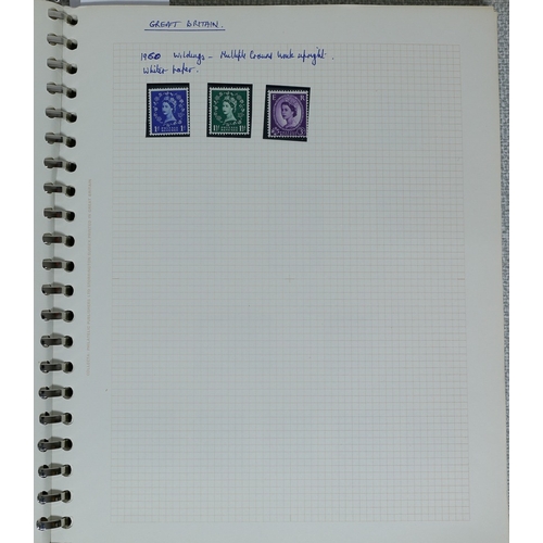 1 - Misc. Lots & Collections GREAT BRITAIN Q.V. to Q.E.II (1970) mint (1954 onwards) & used Commem. & De... 