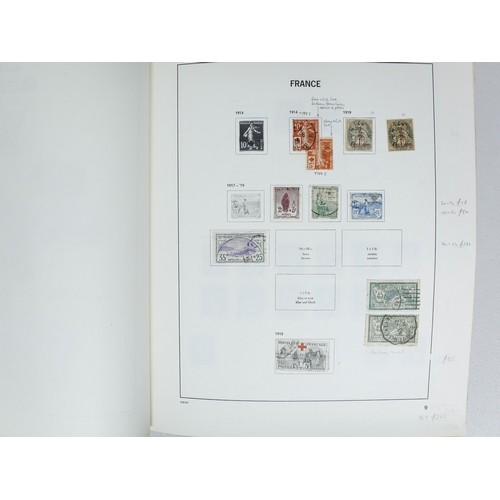 13 - Misc. Lots & Collections FRANCE 1849/1983 mostly used collection in distressed Davo album incl. 1870... 