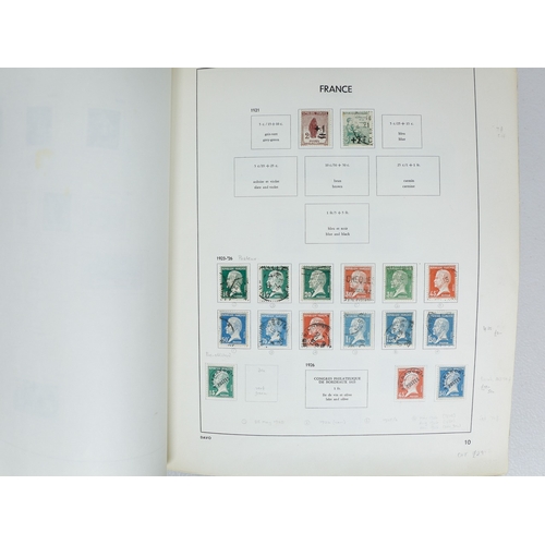 13 - Misc. Lots & Collections FRANCE 1849/1983 mostly used collection in distressed Davo album incl. 1870... 