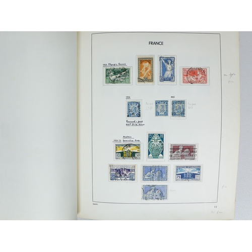 13 - Misc. Lots & Collections FRANCE 1849/1983 mostly used collection in distressed Davo album incl. 1870... 