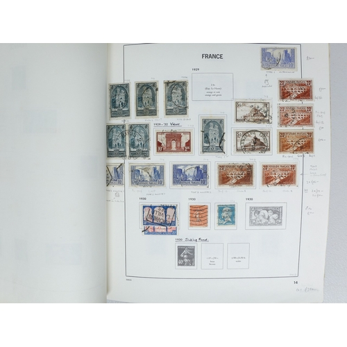 13 - Misc. Lots & Collections FRANCE 1849/1983 mostly used collection in distressed Davo album incl. 1870... 