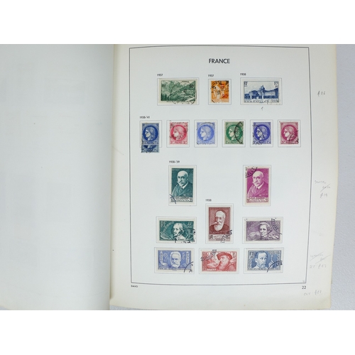 13 - Misc. Lots & Collections FRANCE 1849/1983 mostly used collection in distressed Davo album incl. 1870... 