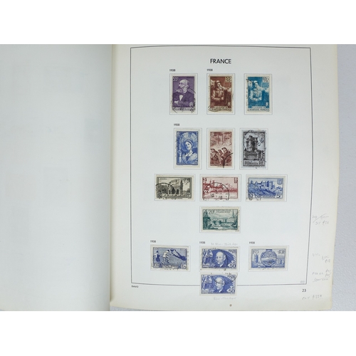 13 - Misc. Lots & Collections FRANCE 1849/1983 mostly used collection in distressed Davo album incl. 1870... 