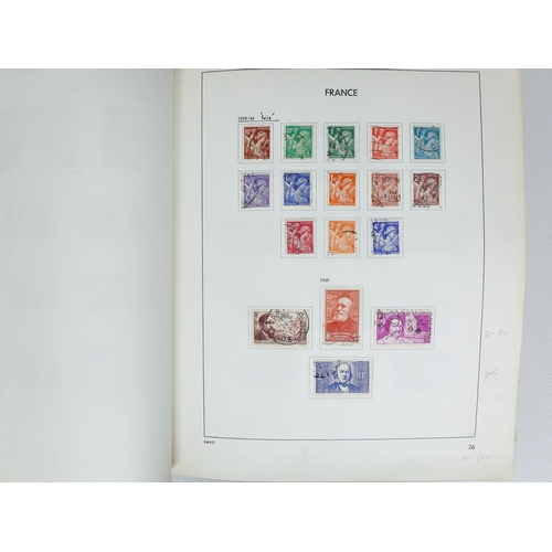 13 - Misc. Lots & Collections FRANCE 1849/1983 mostly used collection in distressed Davo album incl. 1870... 