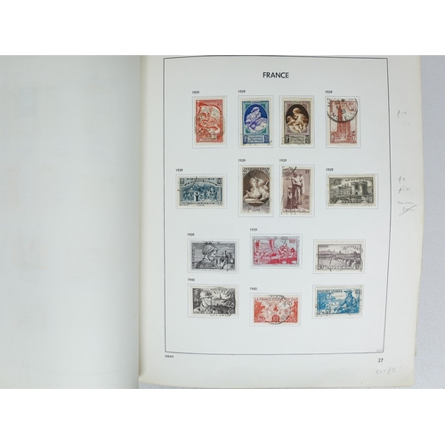 13 - Misc. Lots & Collections FRANCE 1849/1983 mostly used collection in distressed Davo album incl. 1870... 