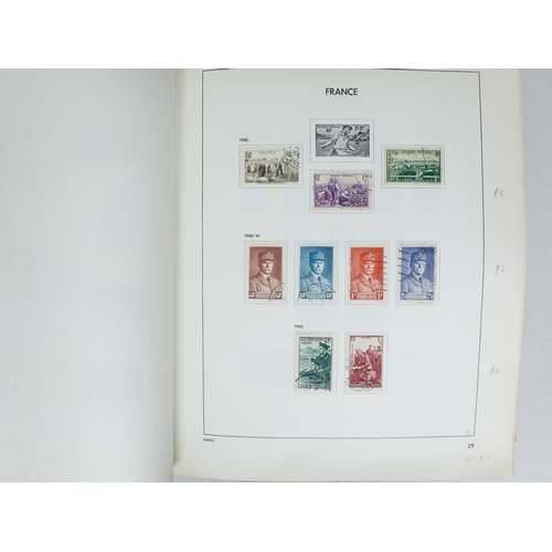 13 - Misc. Lots & Collections FRANCE 1849/1983 mostly used collection in distressed Davo album incl. 1870... 