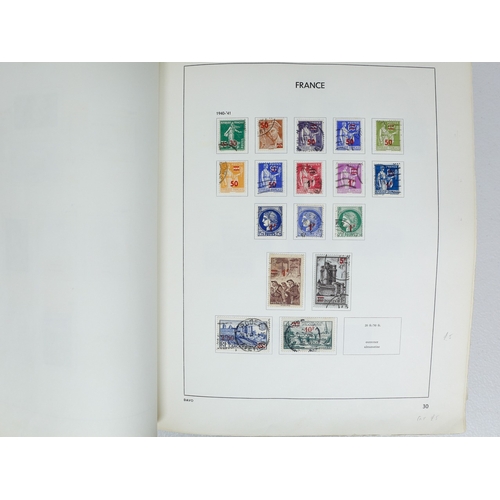 13 - Misc. Lots & Collections FRANCE 1849/1983 mostly used collection in distressed Davo album incl. 1870... 