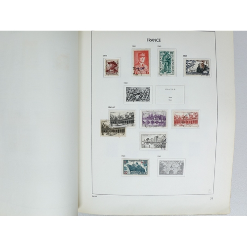 13 - Misc. Lots & Collections FRANCE 1849/1983 mostly used collection in distressed Davo album incl. 1870... 