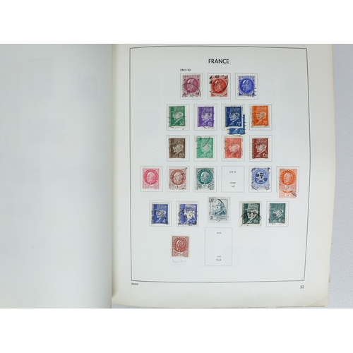 13 - Misc. Lots & Collections FRANCE 1849/1983 mostly used collection in distressed Davo album incl. 1870... 