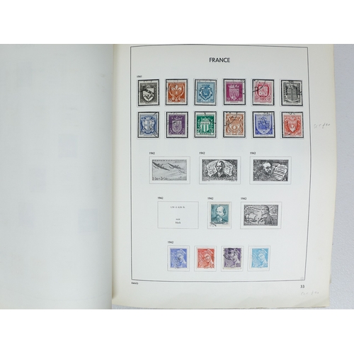 13 - Misc. Lots & Collections FRANCE 1849/1983 mostly used collection in distressed Davo album incl. 1870... 