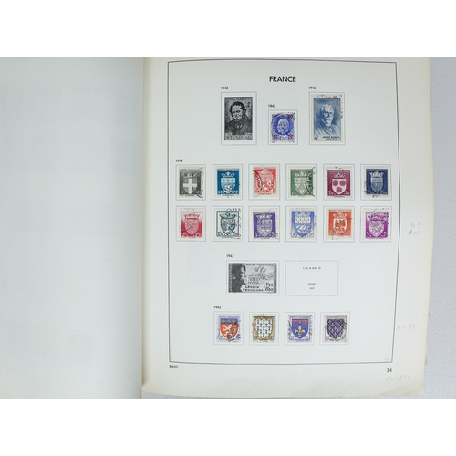 13 - Misc. Lots & Collections FRANCE 1849/1983 mostly used collection in distressed Davo album incl. 1870... 