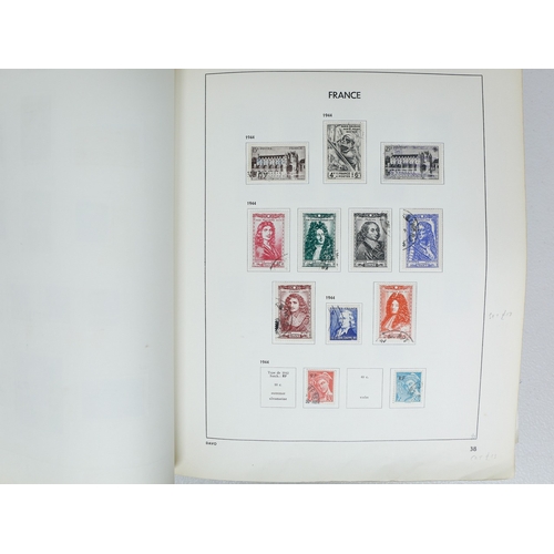 13 - Misc. Lots & Collections FRANCE 1849/1983 mostly used collection in distressed Davo album incl. 1870... 