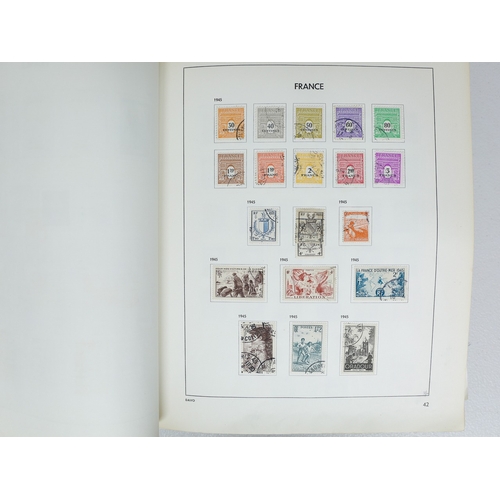 13 - Misc. Lots & Collections FRANCE 1849/1983 mostly used collection in distressed Davo album incl. 1870... 