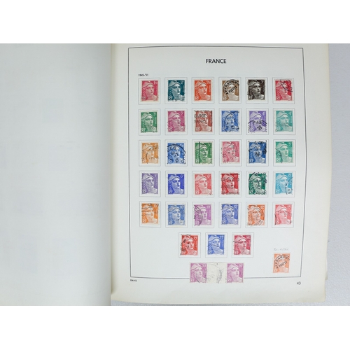 13 - Misc. Lots & Collections FRANCE 1849/1983 mostly used collection in distressed Davo album incl. 1870... 