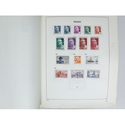 13 - Misc. Lots & Collections FRANCE 1849/1983 mostly used collection in distressed Davo album incl. 1870... 