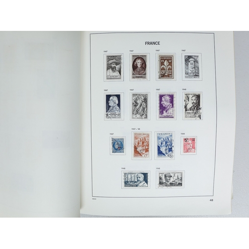 13 - Misc. Lots & Collections FRANCE 1849/1983 mostly used collection in distressed Davo album incl. 1870... 