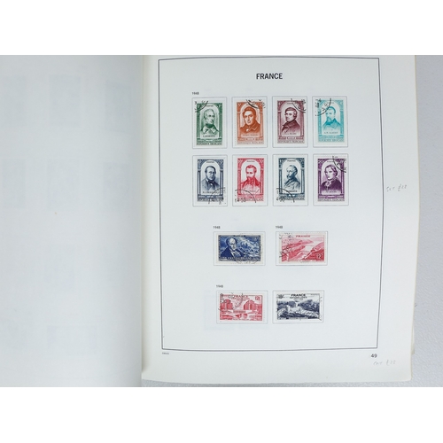 13 - Misc. Lots & Collections FRANCE 1849/1983 mostly used collection in distressed Davo album incl. 1870... 