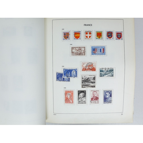 13 - Misc. Lots & Collections FRANCE 1849/1983 mostly used collection in distressed Davo album incl. 1870... 