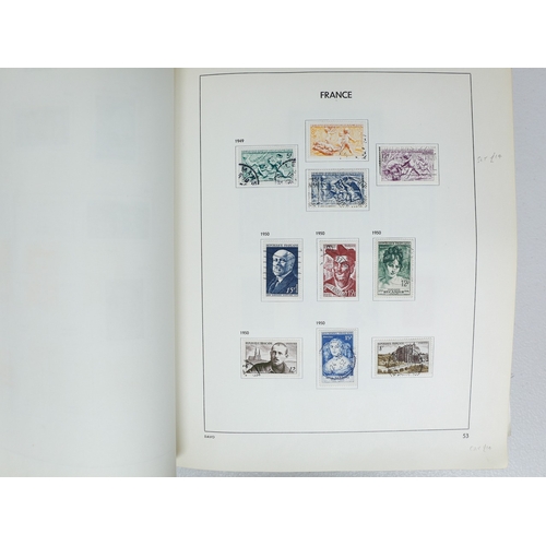 13 - Misc. Lots & Collections FRANCE 1849/1983 mostly used collection in distressed Davo album incl. 1870... 