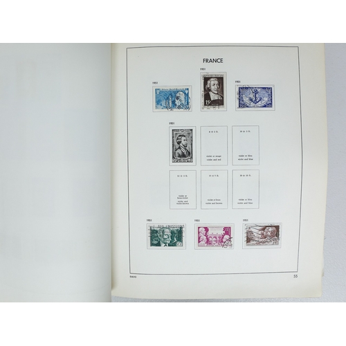 13 - Misc. Lots & Collections FRANCE 1849/1983 mostly used collection in distressed Davo album incl. 1870... 