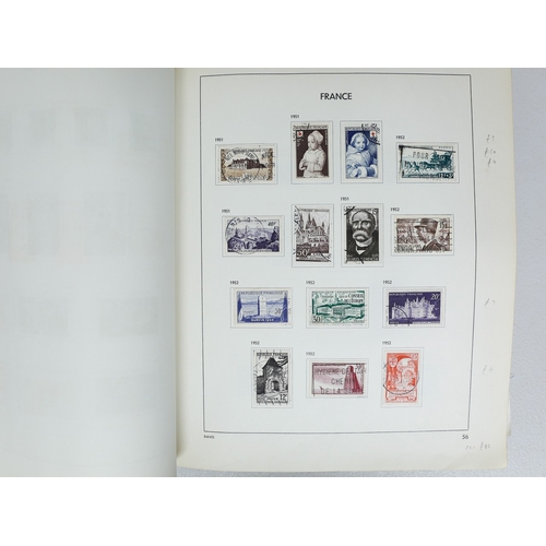 13 - Misc. Lots & Collections FRANCE 1849/1983 mostly used collection in distressed Davo album incl. 1870... 