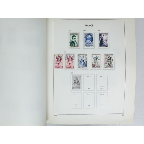 13 - Misc. Lots & Collections FRANCE 1849/1983 mostly used collection in distressed Davo album incl. 1870... 