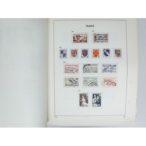 13 - Misc. Lots & Collections FRANCE 1849/1983 mostly used collection in distressed Davo album incl. 1870... 